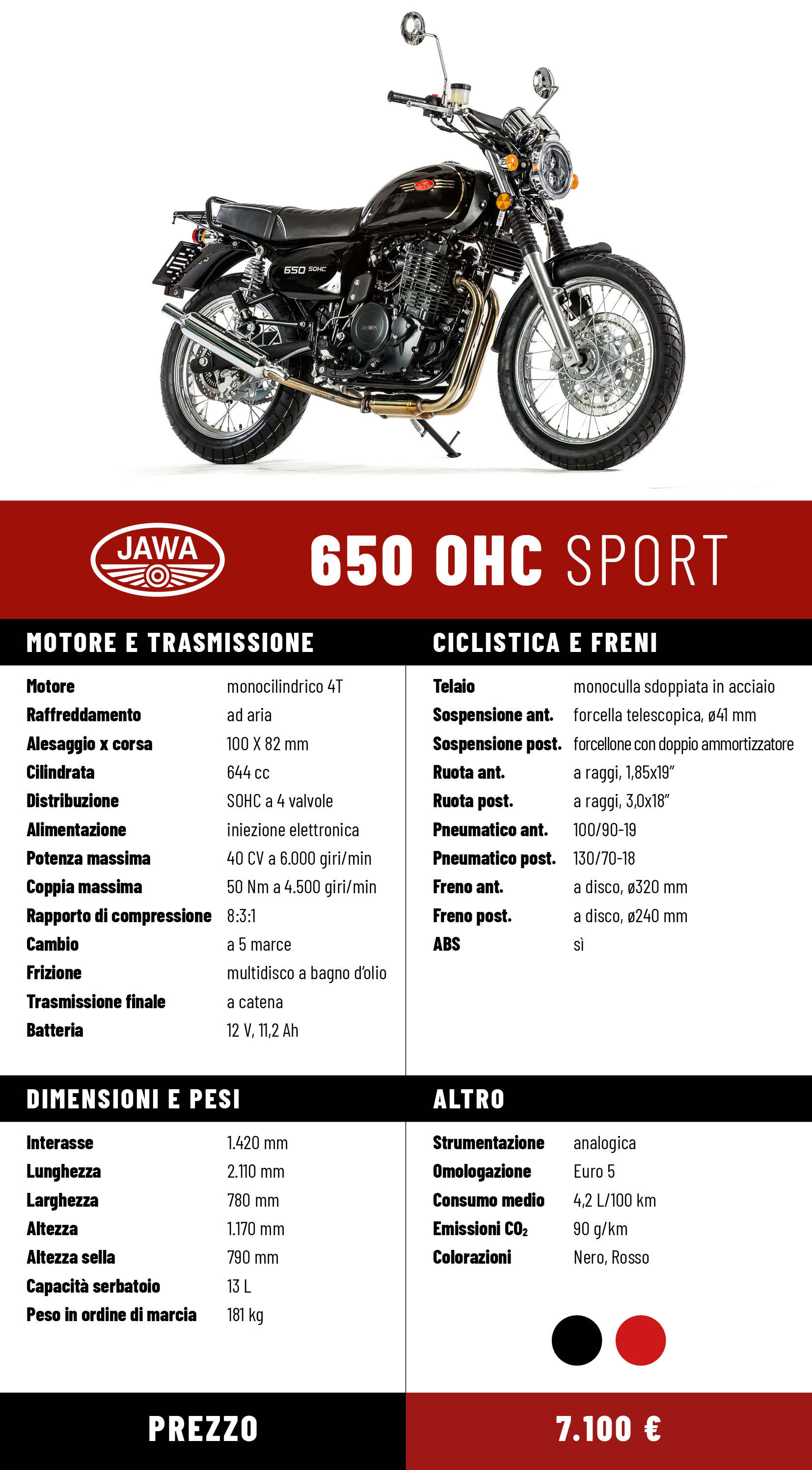 Foto per l articolo JAWA 650 OHC SPORT